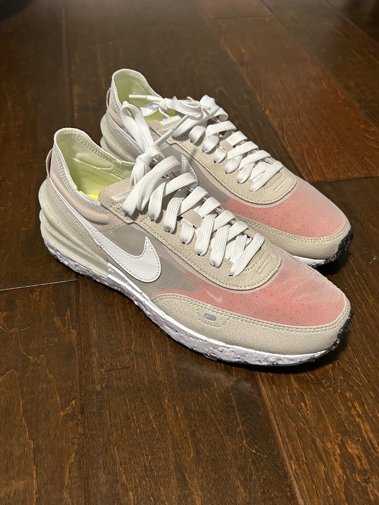Nike Waffles One Crater, Beige, Men's Size 8.5, New in Original Box