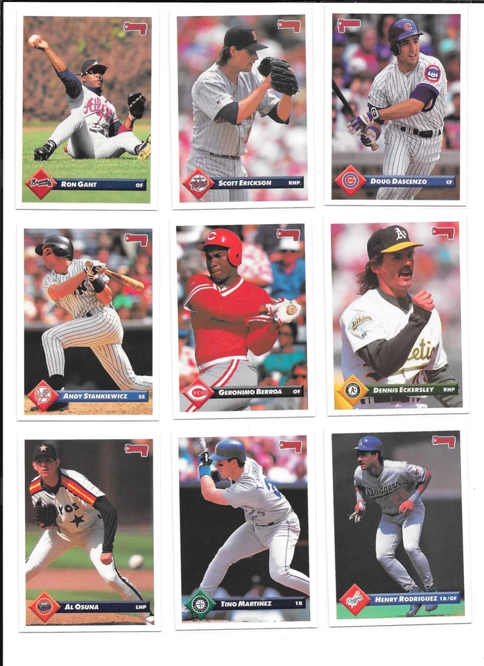 1993 Donruss Baseball Trading Cards / Choose #s 201-400 / FREE SHIPPING / mb46 - Image 2 of 4