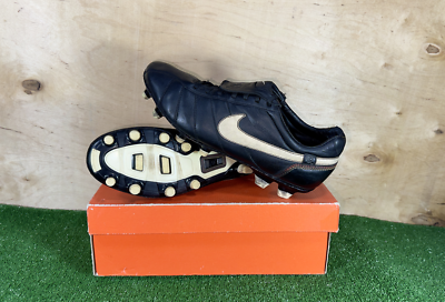 Nike Tiempo R10 Brasiliero FG 315357-027 Black boots Cleats mens
