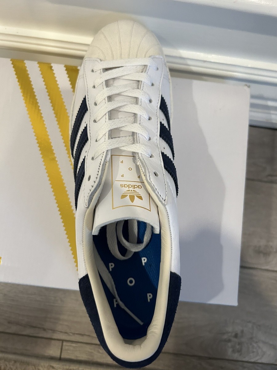 adidas ~ Pop Trading Company Superstar ADV White Mens adidas ~ Pop Trading Company Superstar ADV White Mens