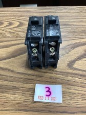 Lot Of 2 New Siemens Q130 30 AMP Single Pole Circuit Breaker 60hz Type QP