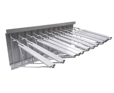 Blueprint Wallmount Rack Pivot Display Hangers Engineering Drawing Plan Organize