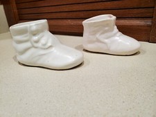 Ceramic Vintage Baby Boots