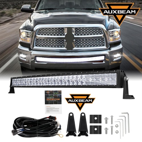 AUXBEAM 240W 24000lm 42'' LED Light Bar Bumper for 2010-2019 Dodge Ram 2500 3500 - Picture 2 of 12