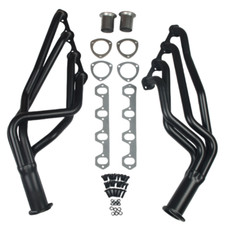 Long Tube Headers For 1968-1973 Torinocyclonemontego Comet 260-302w Black