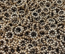 100 pcs Antique Gold Metal 8mm Round Rondelle Ring Donut Spacer Craft Beads