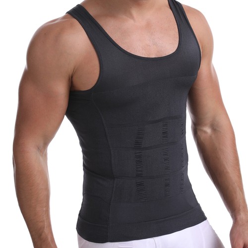 FAJAS PARA HOMBRES FAJA REDUCTORA DE HOMBRE MEN BODY SHAPER TUMMY CONTROL TANK - Picture 12 of 25