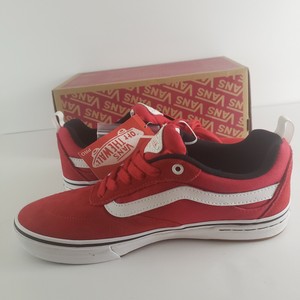 vans kyle walker pro red white