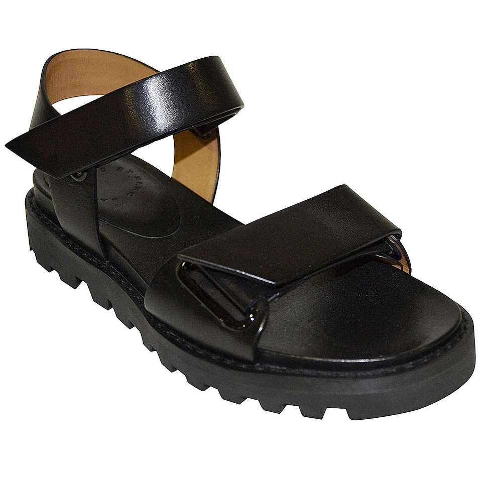 Marc by Marc Jacobs "STREET STOMP" sandali taglia size 40  uk size 7 black. - Immagine 2 di 4