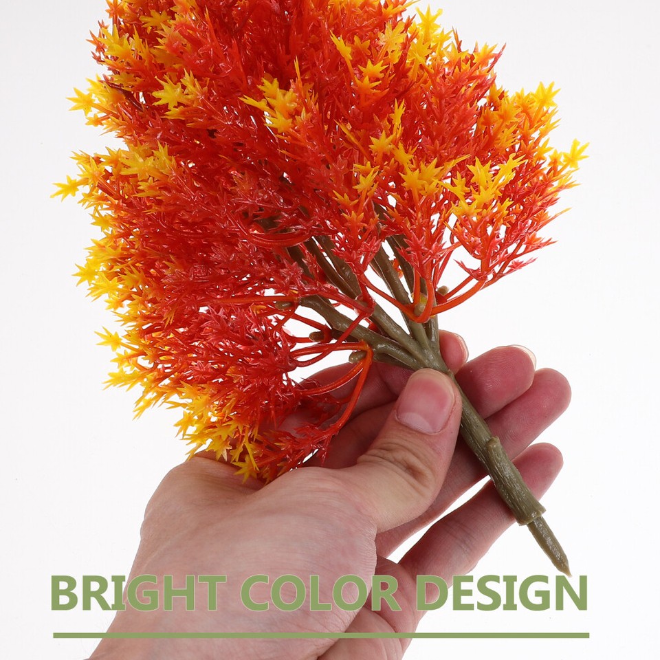 4 Pcs Landscape Model Tree Micro Plants Accessories Maple Miniature