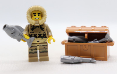 Ice Fisherman Series 5 Eskimo CMF LEGO  Minifigure Mini Figure