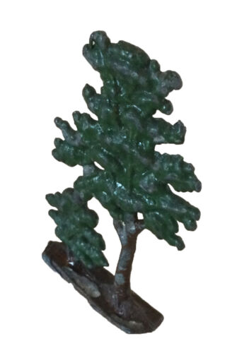 Vintage 1930’s BRITAINS FARM SERIES LEAD TWIN CEDAR TREES?, 2.75” X 1.5” - Picture 2 of 4