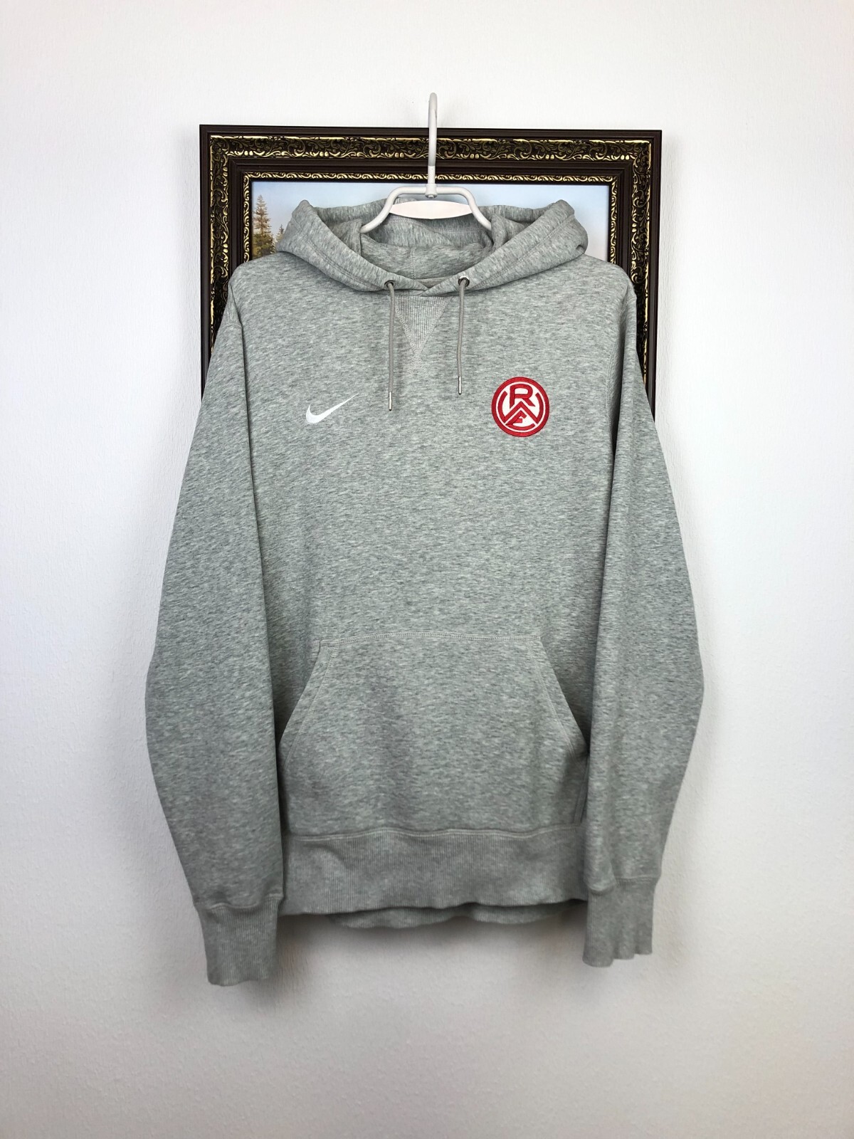 SACAI X NIKE Nike Rot Weiss Essen Giacca Calcio Calcio Felpa con Cappuccio Uomo Sport Rara Hype Taglia M