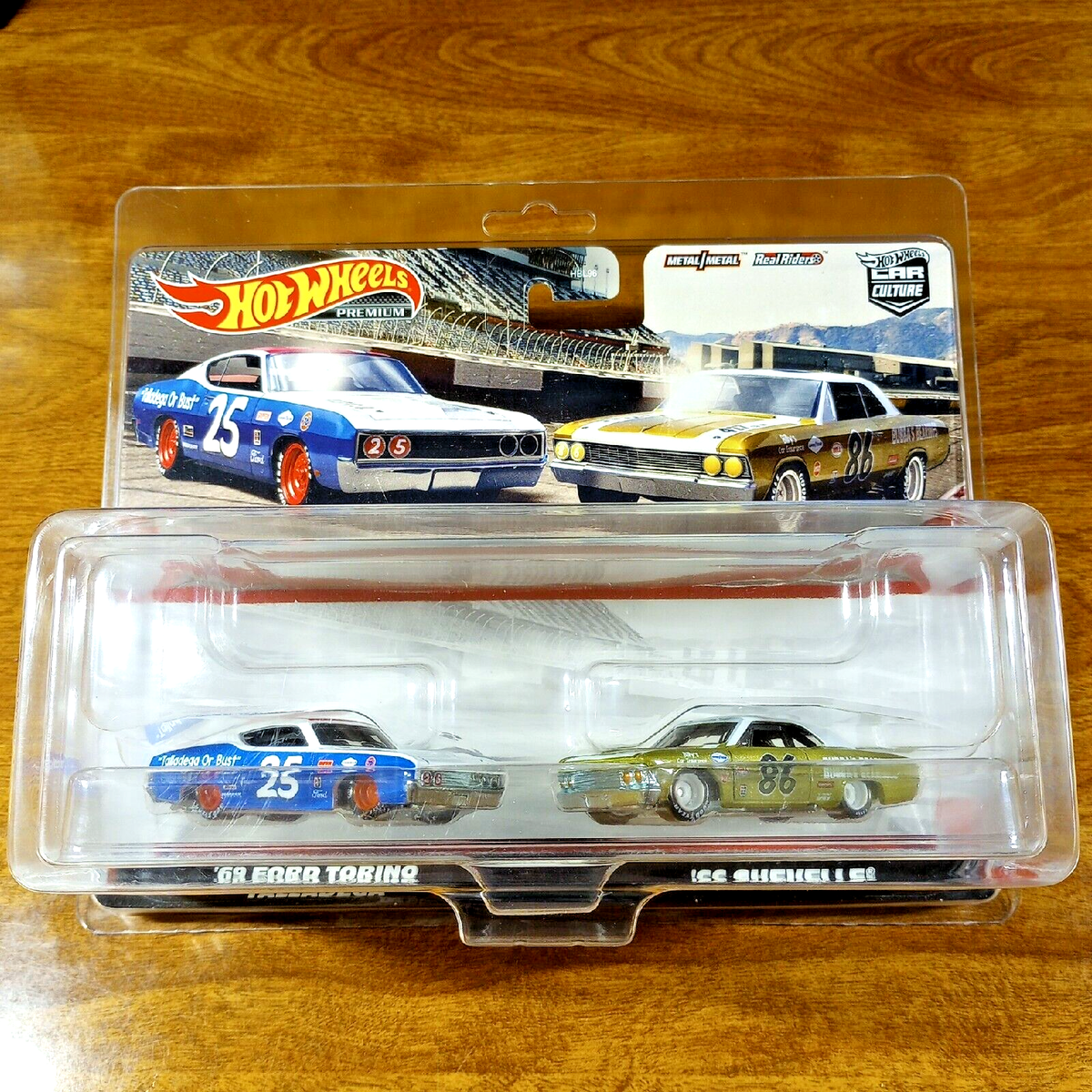 ミニカー Thee Hot Wheels Car Culture Target 2 Pack '69 Ford Torino Talladega