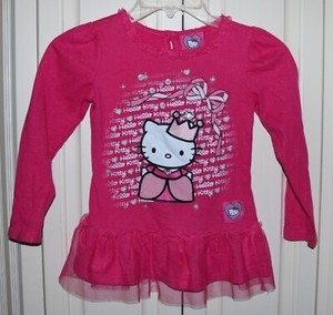 Girls Hello Kitty Let's Play Macy Exclusive Skirted Top - Size 6