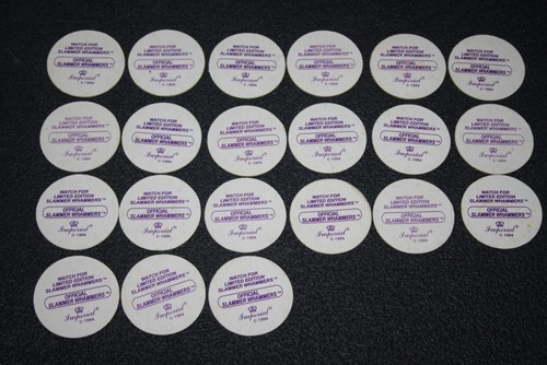 21 Imperial Slammer Whammers Floppy Caps Pogs Sammlung Konvolut Retro Vintage - Bild 10 von 17