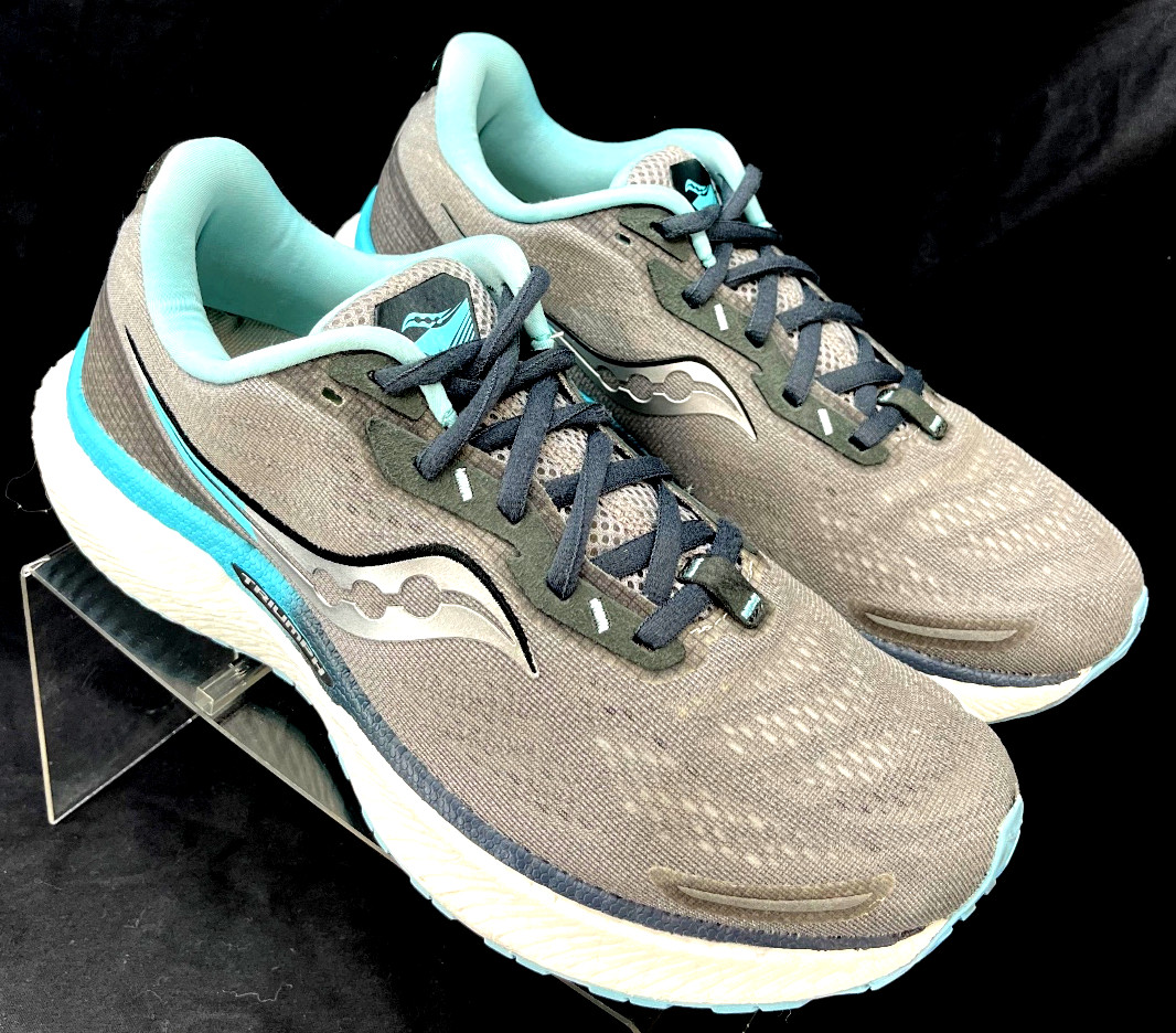 Zapatillas deportivas Saucony Triumph 19 azul gris S10678-20 para mujer 10