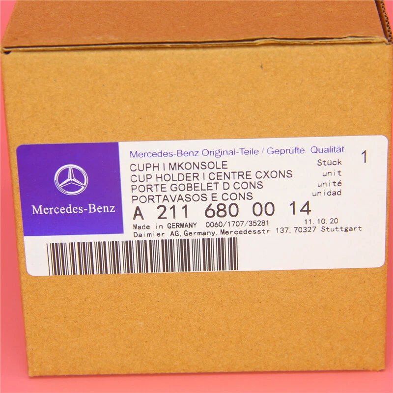 New Retractable Cup Drink Holder for Mercedes W211 E320 E350 E500 W219 CLS500 - Imagem 3 de 4