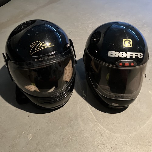 Bieffe Full Face Helmet Size Med Motocycle Moped Italy 2 Helmet Lot Z Force XL - 第 1/21 張圖片