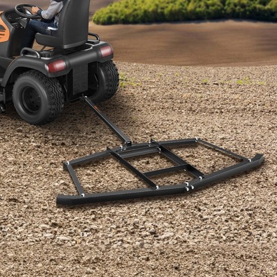 Driveway Drag 67.7'' Width Tow Behind Drag Harrow Steel Gravel Grader ATV