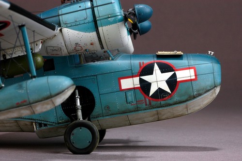 GRUMMAN GOOSE JRF5 Modellbausatz Kunststoffspritzguss und Resinteile - Bild 12 von 20