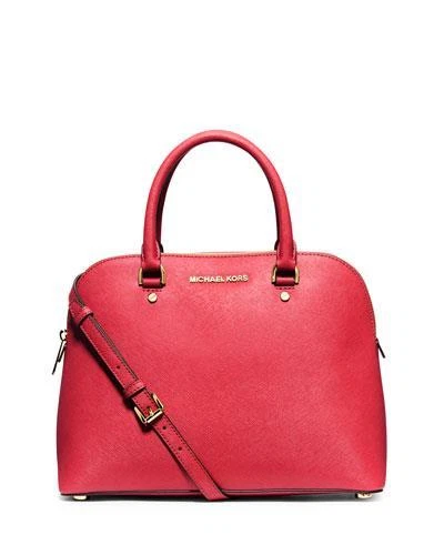 Michael kors large 2025 dome satchel