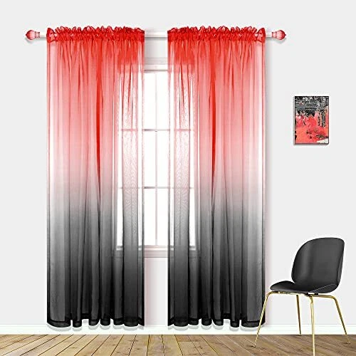 Red And Gray Living Room Curtains Matttroy