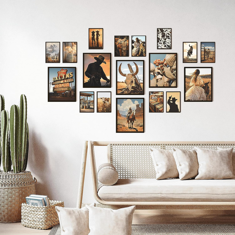 Western Room Decor for Bedroom Western Wall Decor, Western Wall Art