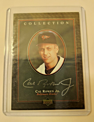 1996 UPPER DECK CAL RIPKEN JR. COLLECTION HEADER ORIOLES HOF COLLECTORS CHOICE