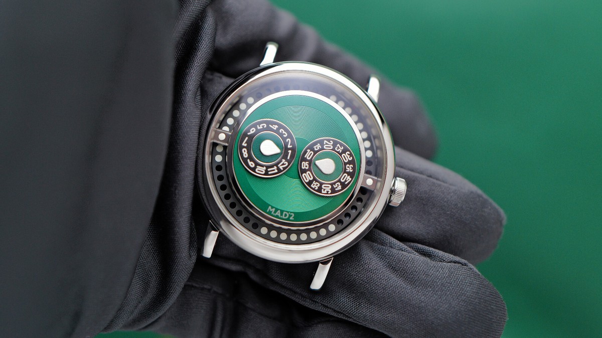 MB&F M.A.D.2 MAD2 Green Almond Raffle Eric Giroud 20th Anniversary