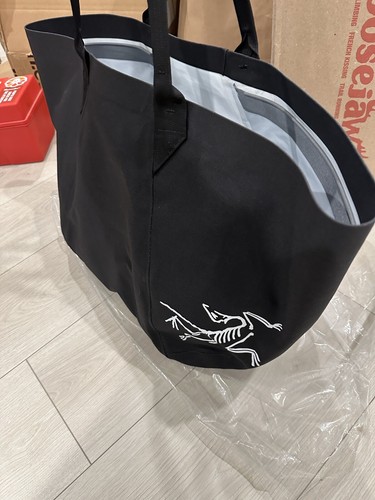 Bolso de mano Arcteryx Carrier 45 engranajes viaje trabajo pesado material duradero negro - Imagen 3 de 3