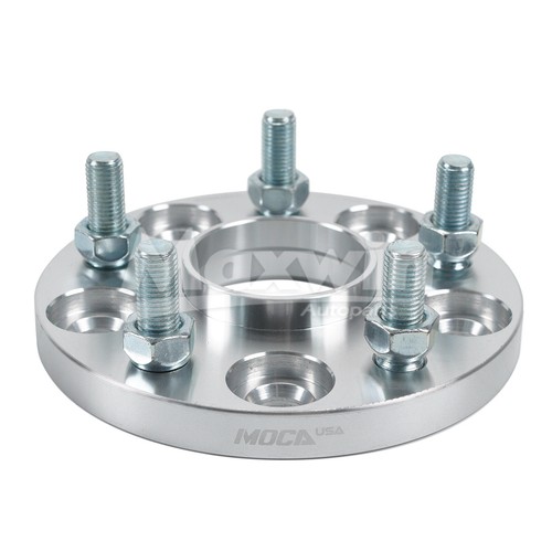 2PC Silver Wheel Spacers 5x114.3 5x4.5" 60.1 Hub Core for Lexus Toyota Camry - Picture 5 of 13