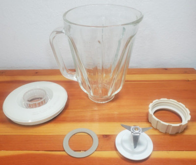 Replacement Glass Carafe Lid & Blade for Hamilton Beach Blender   40oz 5 cup VTG