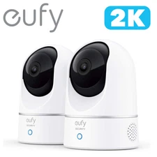 eufy Security 2K Smart IP Camera Pan&Tilt Cam Wi-Fi Baby Monitor Human & Pet AI