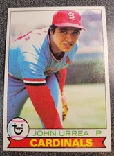 1979 John Urrea Topps Card #429 MLB Baseball Trading St. Louis Cardinals  VTG