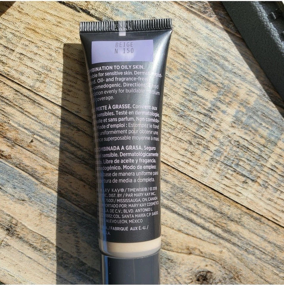 MARY KAY TIMEWISE MATTE 3D FOUNDATION BEIGE N 150 NIB FREE SHIPPING - Image 2 of 2