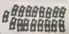 Lego Duplo Train Track Gray 17 Piece Lot Curved Circle