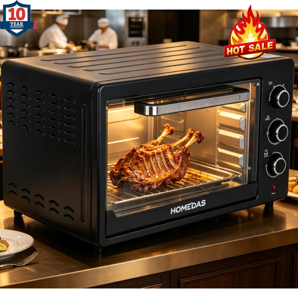 NEW HOMEDAS 0.9 cubic-ft Microwave Compact One-Touch Settings cu ft 900W Oven