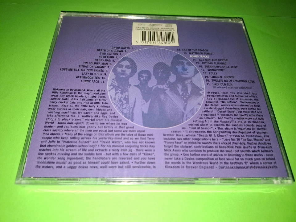 Neu & OVP - CD The Kinks - Something Else By The Kinks + 8 Bonustracks - Bild 2 von 2