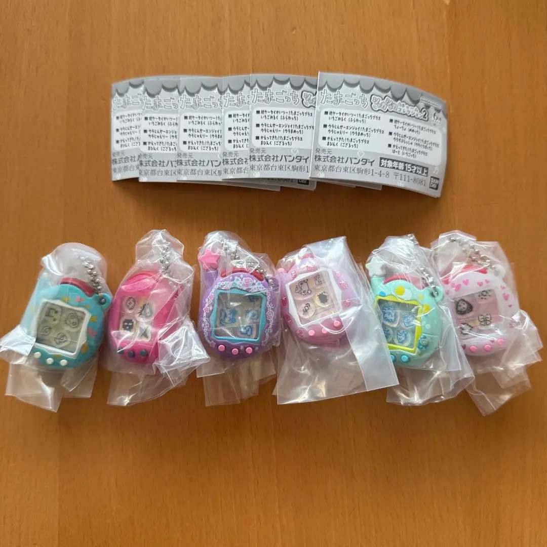 Tamagotchi Charm Collection Capsule Toy Gacha Complete set Shaka