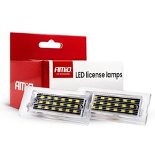 LED Kennzeichenleuchte CANBUS AMiO für BMW X5 E53 X3 E83