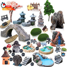 Fairy Garden Accessories Outdoor, 42 Zen Accessories, Miniature Decorations