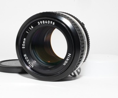 [N MINT] Nikon Nikkor Ai 50mm f/1.4 Standard Prime Manual Focus Lens From JAPAN
