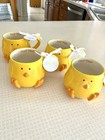 Arlington Designs Set Of 4 Chick Mugs Easter Spring Brand New