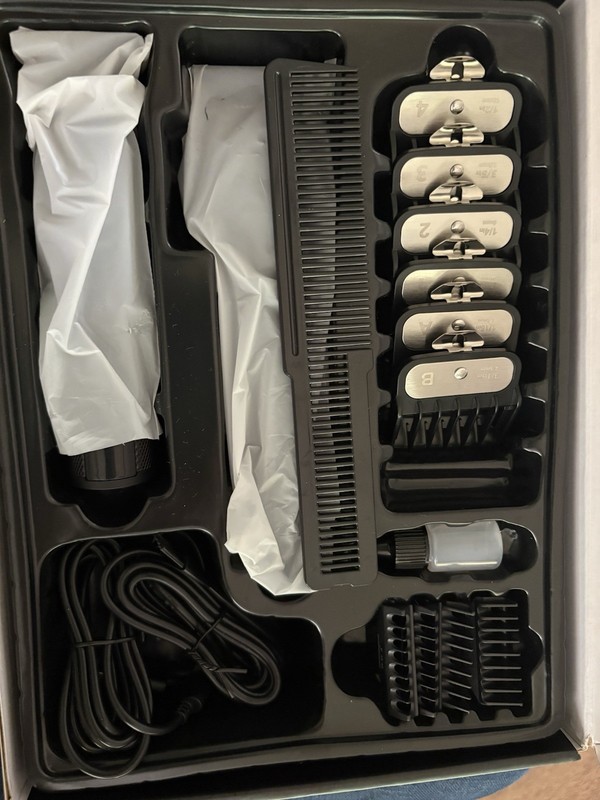 Novah Professional Hair Clippers  Cordless Fade Haircut Bundle Tmr-001 & HCL-001