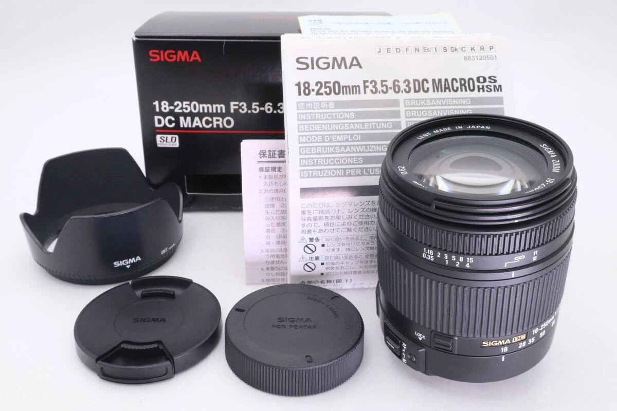 Sigma 18-250mm Focal Camera Lenses for sale - eBay