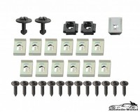 Unterfahrschutz Clips Set FüR Audi A4 B6 8E2 Avant 8E5 B7 8EC 8ED 00-08