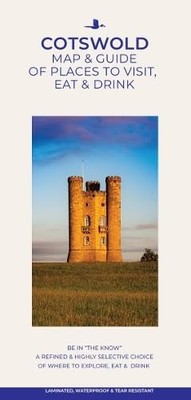 COTSWOLD Map & Guide of Places to Visit, Eat & Drink -  NEW WILLIAM. FRICKE 2025