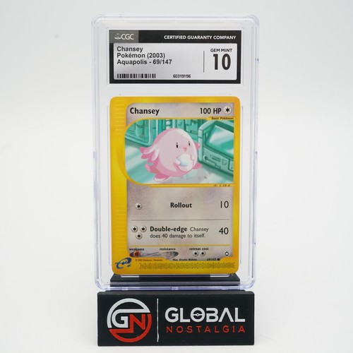 Chansey graded CGC 10 for sale on eBay