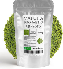 Thé Matcha Bio - Qualité Premium - 100G - Poudre De Thé Vert Japonais - Origine